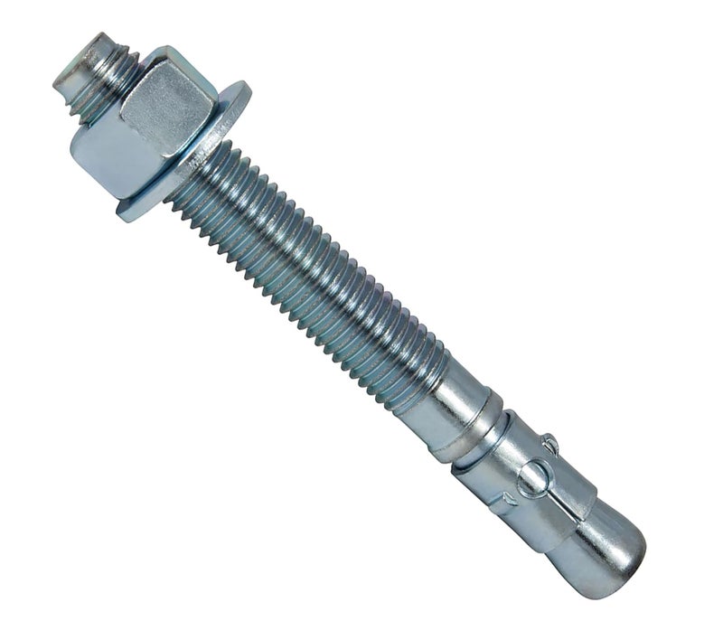 CONFAST 3/4" x 8-1/2" Wedge Anchor Zinc Plated (Box of 10) - Image 1